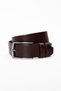 Set of 4 3.5 cm Classic Men's Belts 100% Genuine Classic Men's Buffalo Leather Single Layer Black-Navy Blue-Brown-White - 6