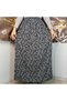Elastic Waist, Vibrant Colored Patterned Viscose Printed Fabric Maxi Skirt, Prayer Skirt, Size 36, 90 kg - 3
