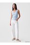 Alita City with a Difference of Color, Lcw Everyday Blue Combed Cotton Plain V-Neck Sleeveless Women's Blouse - 2