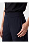 Two Mt Shop Quality Lcw Everyday Navy Blue Diving Fabric Plain Standard & Regular Women's Sweatpants - 3