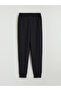 Two Mt Shop Quality Koor Sport Black Interlock Plain Loose & Baggy Women's Jogger Sweatpants - 5