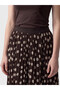 Quality Pieces from Çelebi Store Polka Dot Pleated Skirt with Waist Cord - 4