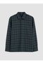 Sparkling Choices from Shining Store Relax Fit Checked Embroidered Men's Lumberjack Shirt - 6