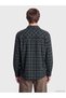 Sparkling Choices from Shining Store Relax Fit Checked Embroidered Men's Lumberjack Shirt - 5