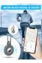4 قطع متوافقة مع حامل AirTag، مقاومة للماء لحافظة AirTag مع سلسلة مفاتيح، مقاومة للصدمات والغبار. - 6