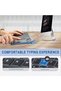Foldable Bluetooth Keyboard, Azonee Portable Full Size Bluetooth Keyboard with Large Touchpad, Recha - 6