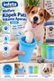 Small Size Dog Paw Washing and Cleaning Apparatus Blue 11 X 9 cm