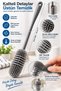 32 cm Long Handle Silicone Baby Bottle Jar Flask Thermos Cup Cleaning Brush - 5