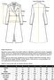 Reglan Sleeve Double Breasted Large Size Coat Dark Gray 3189 - 8