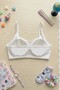 2-Piece Girls' Cotton Strap Bustier with Padded Cups - 6