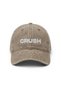Crush Embroidered Cotton Washable Hat / Crush Embroidered Casual Adjustable Cotton Distressed Washed Style Hat