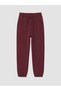Burgundy Dinosaur Printed Boys' Tracksuit Set - 6