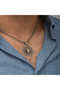Silver Compass Unisex Necklace - 3