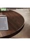 End Table, C Shaped Side Table for Sofa and Bedside, Coffee Table, Couch Table, Snack Side Table, fo - 4