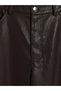 Burgundy Regular Fit Women's Trousers - 6