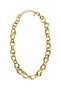 Geometric Plate Row Gold Necklace