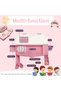 Multifunction Pencil Case, Pencil Box with 2 Compartments for Students - Cartoon Pattern Stationery - 3