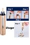 Handheld Portable Metal and Wood Ashtray,Windproof and Smokeless Fireproof Ash Holder,2 Pieces - 6