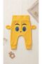 Organic 100% Cotton Cute Printed Baby Boy Unisex Ear Detailed Cute Figured Pool / High Waist Combed Cotton Pants Newborn Set 6-Piece Baby Pants Set Boy Girl Baby Bottom Wear - 8