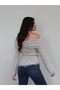 Madonna Sweater with Ruffled Hem - 4