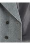 Gray Oversize Women's Cashmere Coat - 8