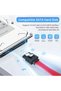 كابل SATA 3.0، كابل بيانات SATA III بزاوية 90 درجة لـ HDD وSSD، كابل مجدول من النايلون مع قفل - 5