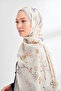 Floral Archive Lavinia Pattern Shawl - Lila - 3
