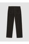 Khaki Regular Fit Velvet Men's Chino Trousers - 6