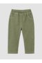 Khaki Striped Baby Boy Set - 3