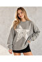 Star Woven Detailed Soft Knitwear Crew Neck Sweater - 2