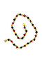 Damla Amber Baby Teeth Necklace - 5