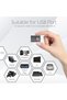 Card Reader for Android, 3 Pack for Mini Micro SD Card to USB Adapter, TF Card with Mini Size for Ca - 4