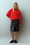 Bisiklet yaka düğmeli sweatshirt - 3
