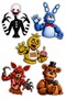 Five Nights at Freddy's Sticker Set 35 Pieces |   Fnaf Themed Sticker Pack - 5