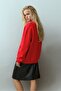 Bisiklet yaka düğmeli sweatshirt - 5