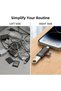 محول لايتنينج إلى USB، قارئ بطاقات مايكرو SD 3.0 OTG، ذاكرة فلاش TF، عصا تخزين ونقل البيانات المدمجة - 4