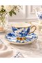 6-Person Porcelain Azuria Coffee Cup Set