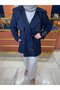 Sienna Trench Coat Navy Blue - 5