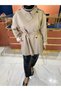 Massi Trench Coat Beige - 6
