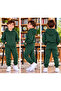 Boys' Hooded Rubberized Tracksuit with Rubberized Legs - 2