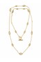 Oval Model Gold Design Necklace