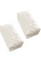 2PCS Tissue Box Cover Diamond-patterned, Rectangular Tissue Storage Box for Bathroom/Desk/Car Use(Pe