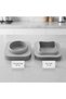 Silicone Mini Square and Round Cake Mold 7 cm (3 Pieces Each)