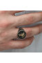 ​ ​ Silver Ottoman Tughra Men's Ring - 4