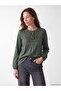 Esvab • Modern & Sophisticated Roba Collar Embroidered Gathered Blouse