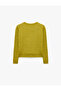 Wool Blend Long Sleeve Crew Neck Knitwear Sweater - 6