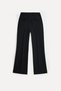 Women's Black Flare Fit Pants - 2