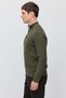 Men's Ribbed Zippered Knit Sweater - 3