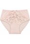 Large Size High Waist Floral Lace Bow Detailed Cotton Women's Panties