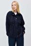 Women's Adjustable Waist Comfortable Cut Plush Sweatshirt - 5
